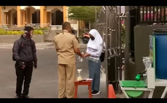 Kegiatan Belajar Mengajar Tatap Muka Di Kuningan Sudah Dimulai