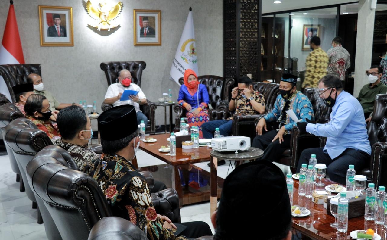 Susah Buka Prodi Umum, 10 Rektor UIN Temui Pimpinan DPD RI