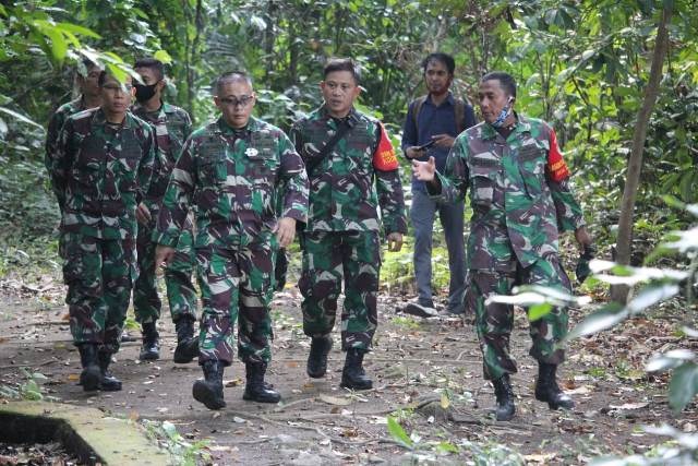 Danrem 063/SGJ Tinjau Aset Tanah TNI Untuk Pilot Project Ketahanan Pangan