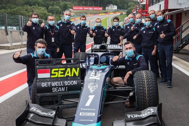 Get Well Soon Sean”,  Doa Bagi Sean Gelael Semoga Cepat Pulih