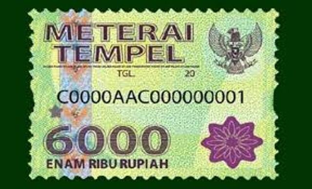 Dokumen Di Bawah Rp5 Juta Tak Perlu Materai Tapi Di Atasnya Menjadi Rp10 Ribu