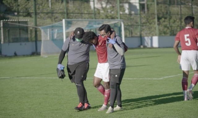 Garuda Muda Menang, Dua Cedera