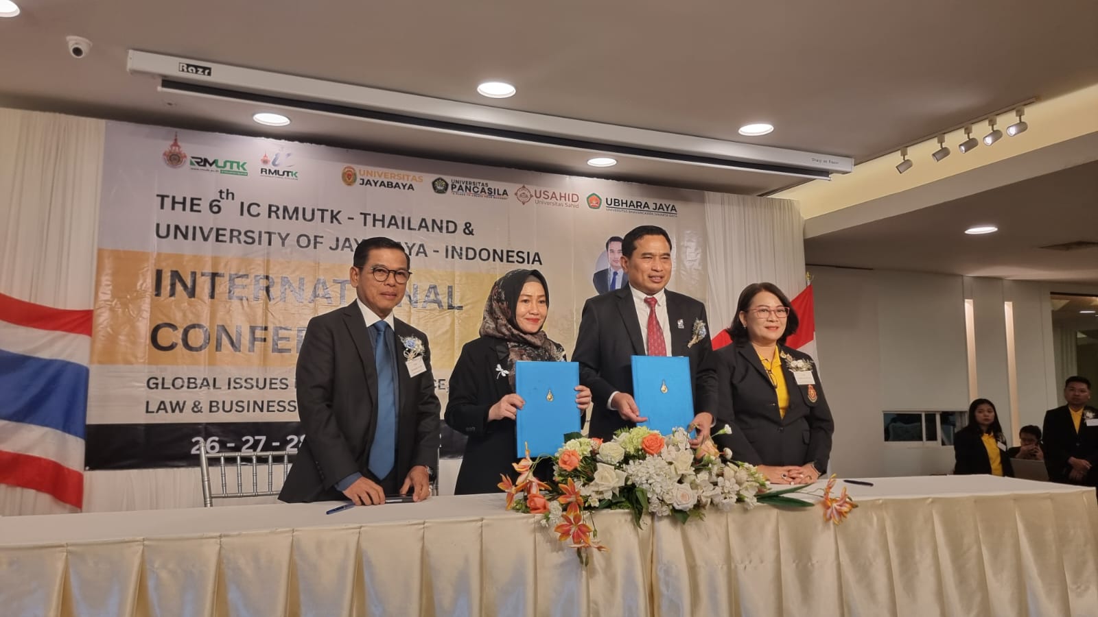 Universitas Jayabaya Sebagai Leader Dalam International Confrence di Thailand