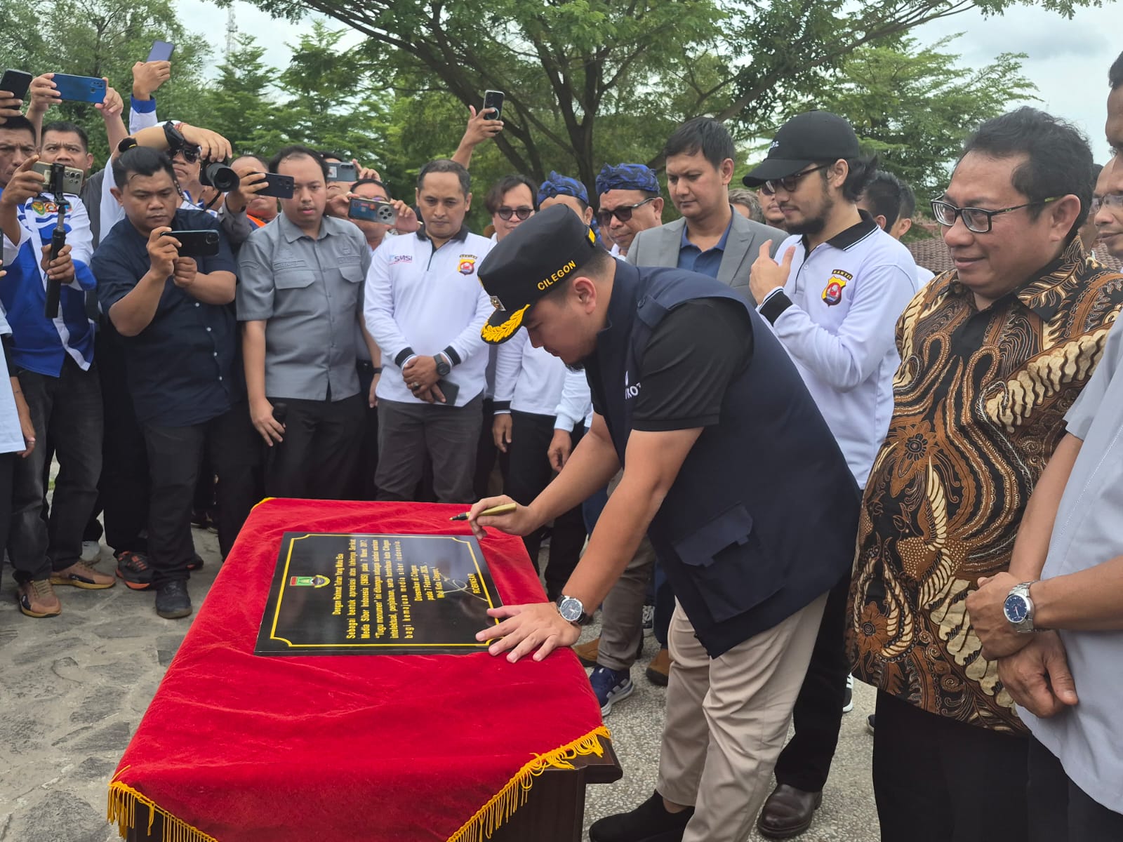 Monumen Siber Jadi Simbol Legacy Nasional, SMSI Apresiasi Pemkot Cilegon