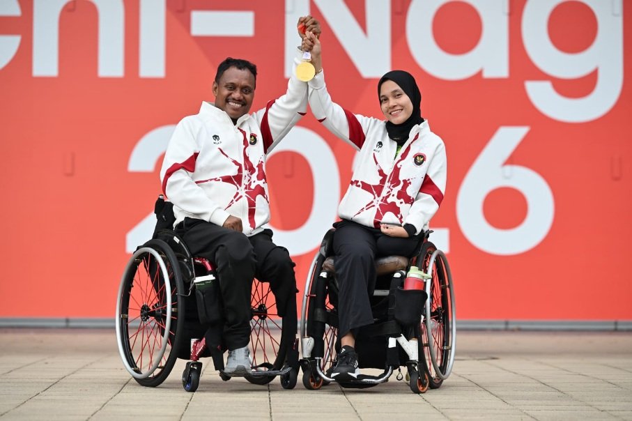 Ungkap Kunci Sukses Raih Emas Asian Para Games 2026, Barce Layaba/Leli Marlina Dedikasikan Kemenangan bagi David Jacobs