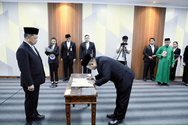 Mendagri Tito Lantik Edi Nurhabad sebagai Deputi Bidang Pengelolaan Infrastruktur Kawasan Perbatasan BNPP