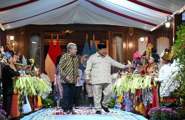 Presiden Prabowo Sambut Sekjen PBB António Guterres di Hambalang